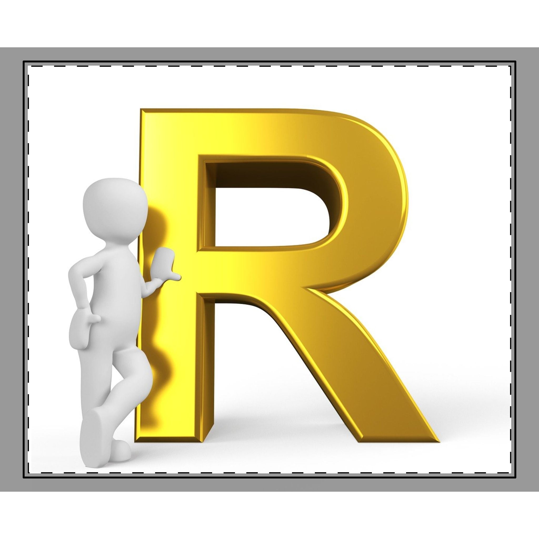 Gold Letter R Monogram Woven-Style Coverlet | Initial R Decorative Coverlet