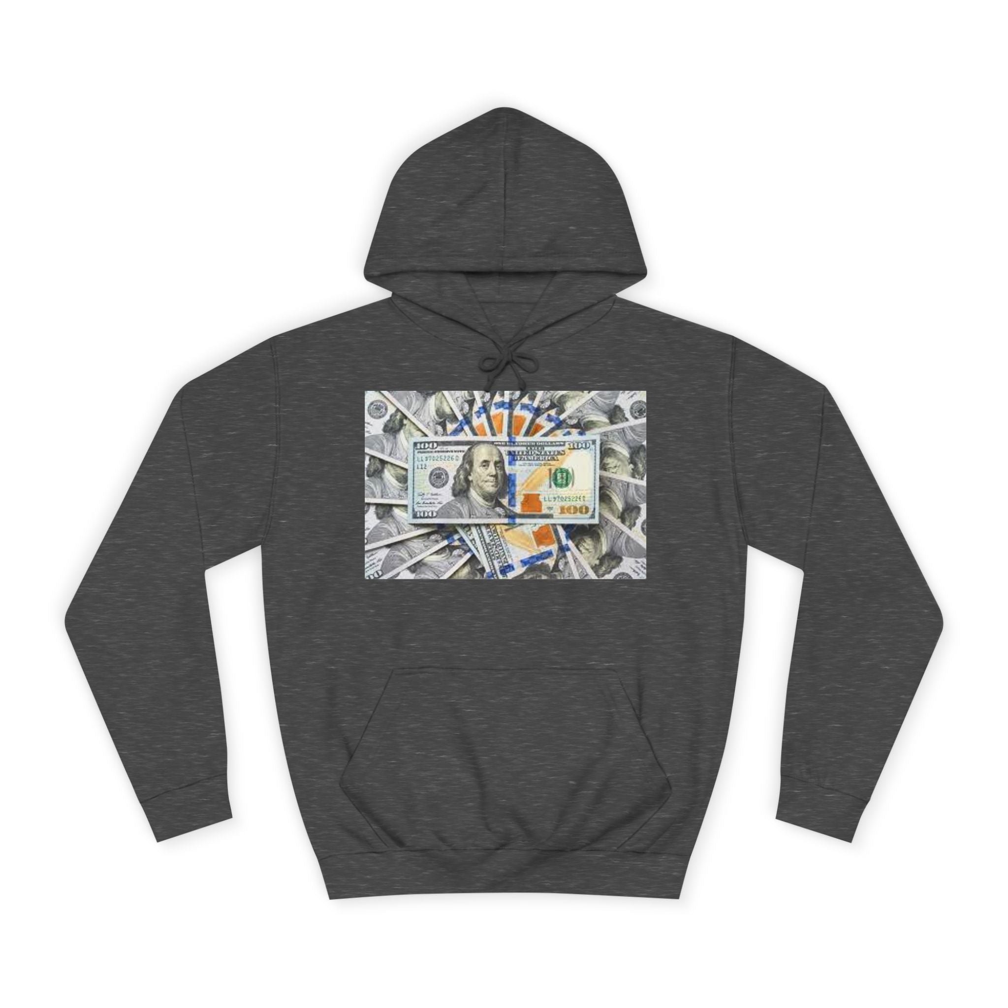 Hundred Dollar Bill Hoodie | Money Graphic Sweatshirt