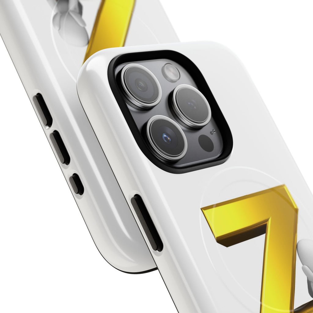 Gold 3D Letter Z Phone Case | Tough Magnetic Case, Monogram Initial