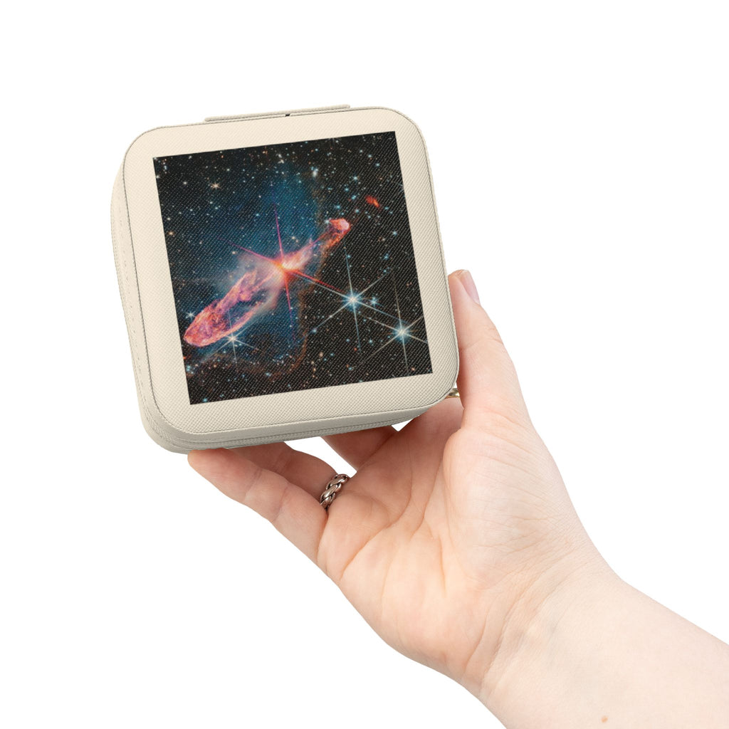 Galaxy Nebula Jewelry Travel Case | Compact Portable Organizer