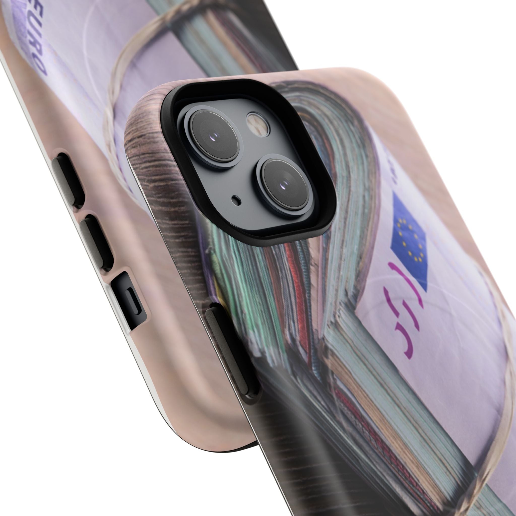 Stack of Euro Banknotes Phone Case | Money Roll iPhone Case, Cash Print
