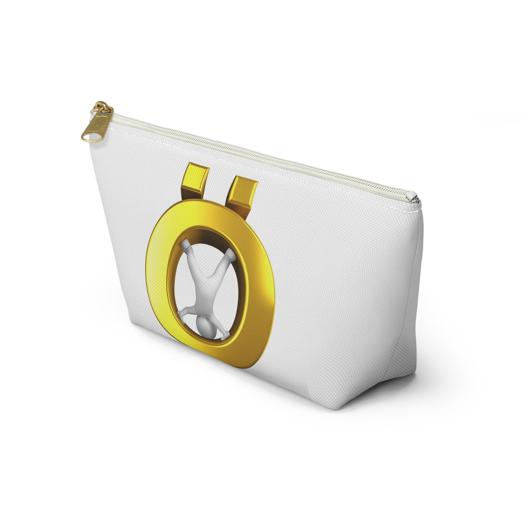 Gold Letter Ö Accessory Pouch