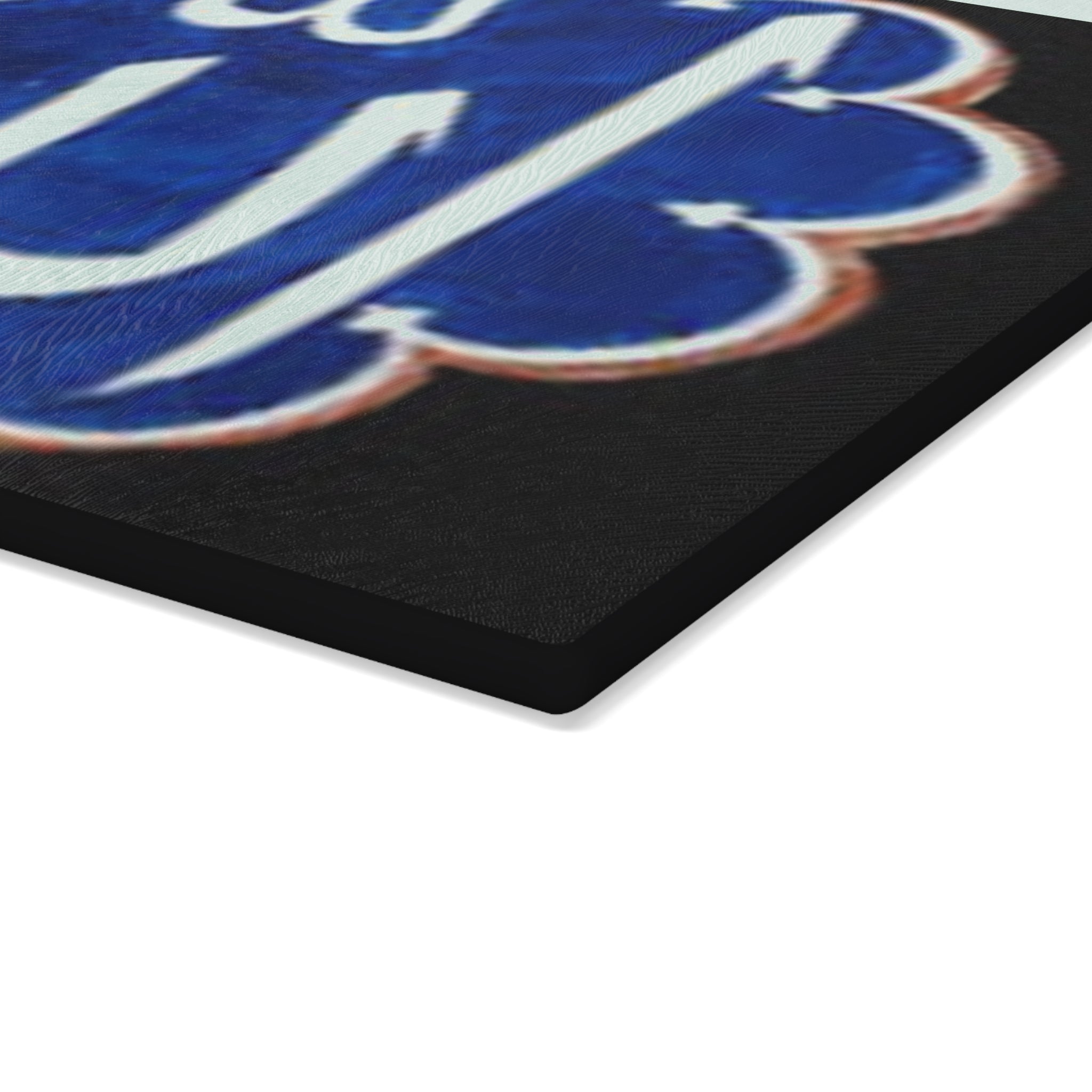 Arabic Calligraphy Allah Design Glass Cutting Board | Islamic Kitchen Decor