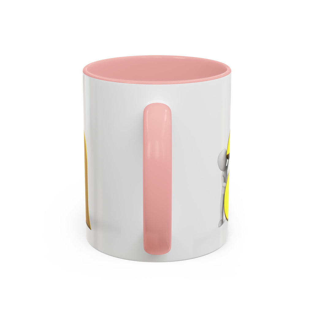 Gold Letter A Monogram Mug | Accent Coffee Mug 11oz 15oz