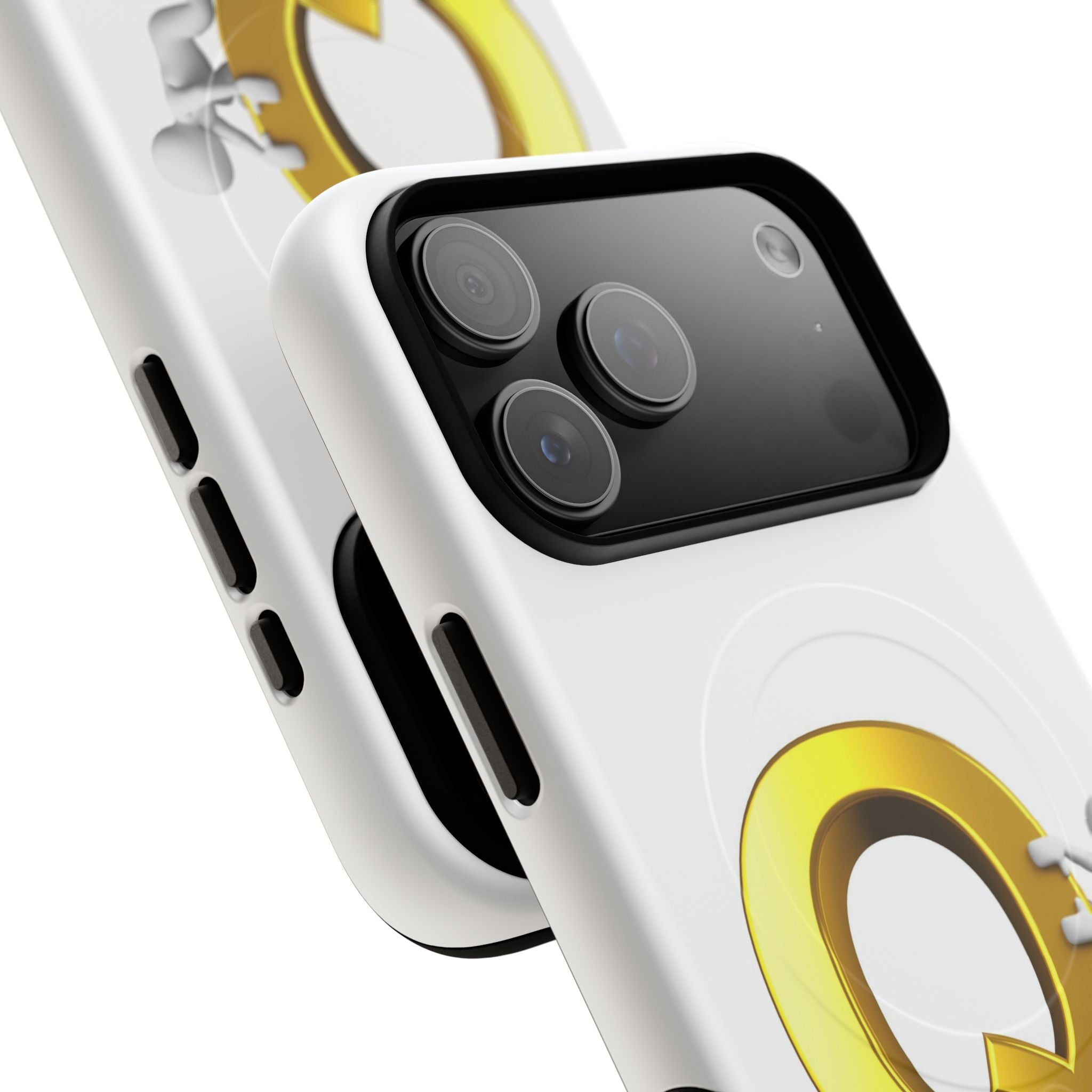 Gold Letter Q design phone case | Magnetic Tough Case