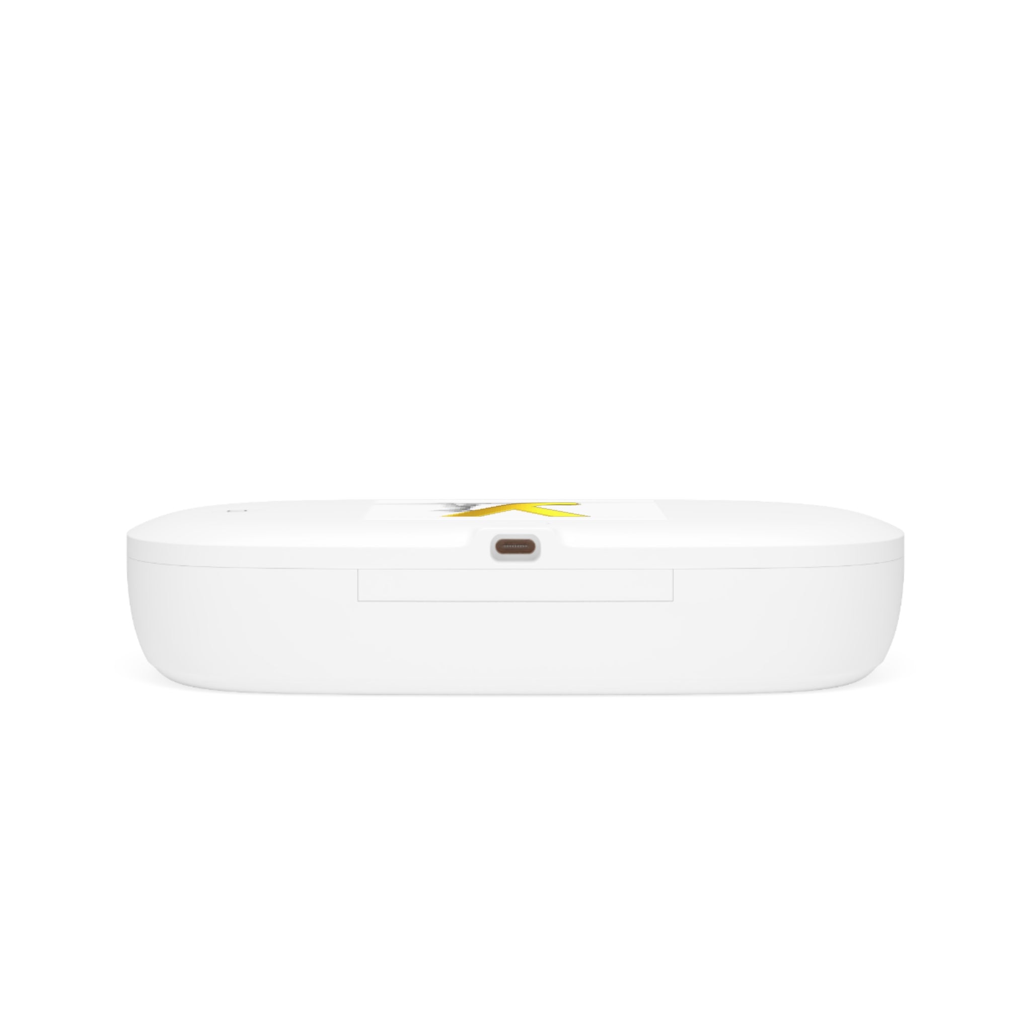 Yellow Letter Y monogram UV Phone Sanitizer and Wireless Charging Pad