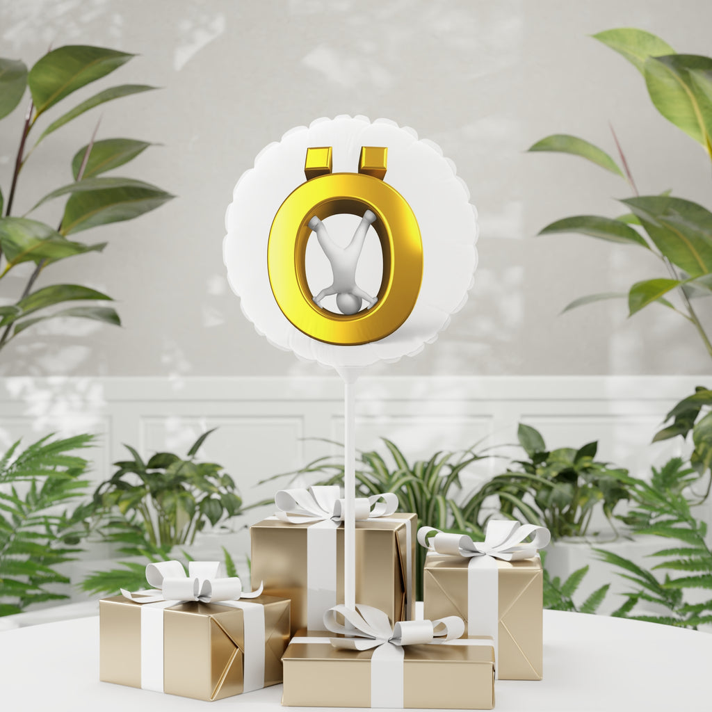 Balloon Gold Letter Ö | 11"