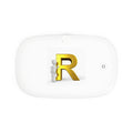 Gold Letter R Design UV Phone Sanitizer and Wireless Charging Pad | Monogram R
