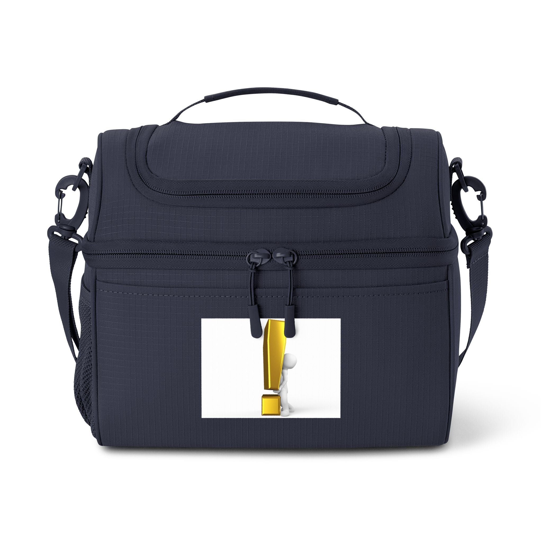 3D Exclamation Mark Character Cooler Bag | Insulated Lunch Tote
