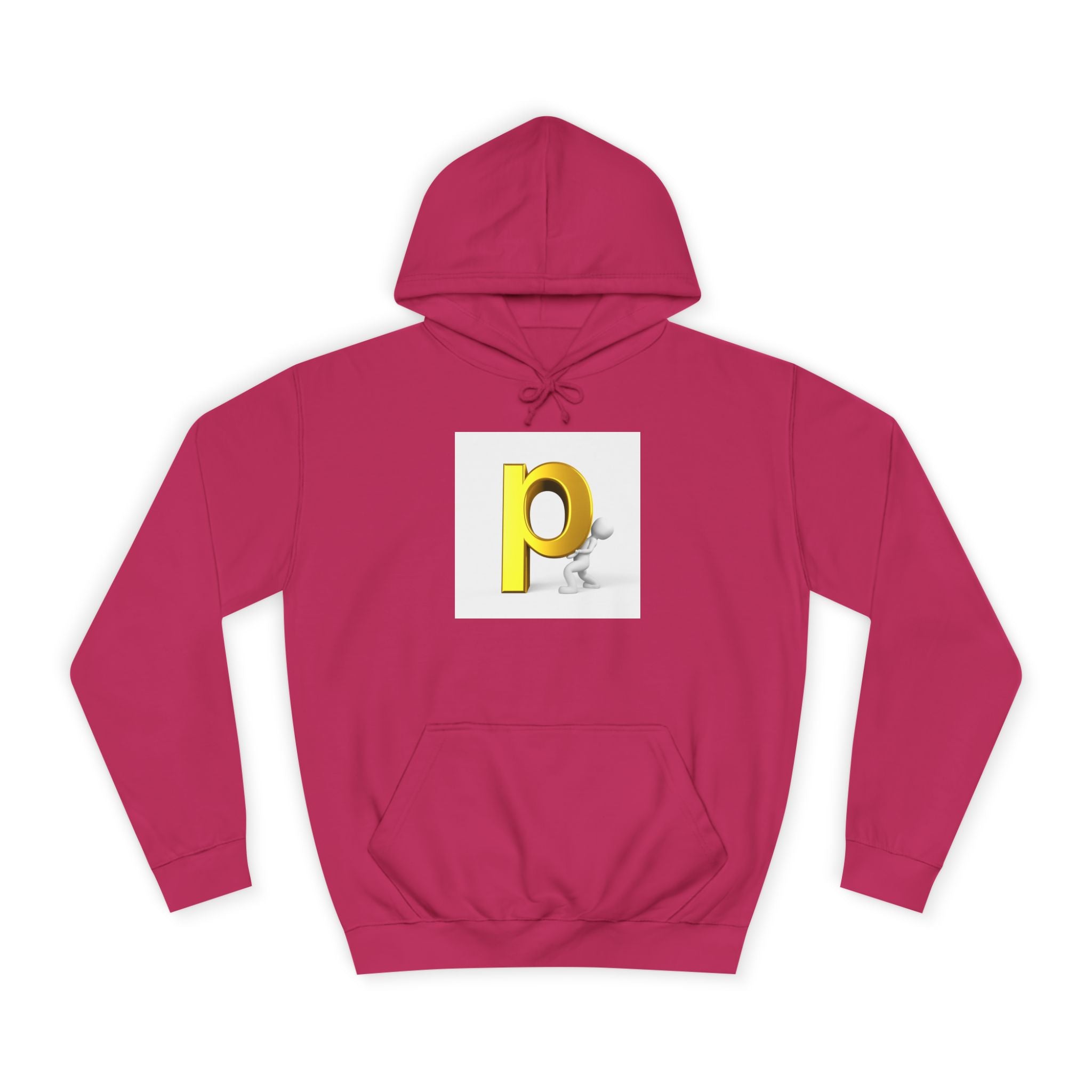 Sweat à capuche lettre P 3D | Pull Monogramme initiale P