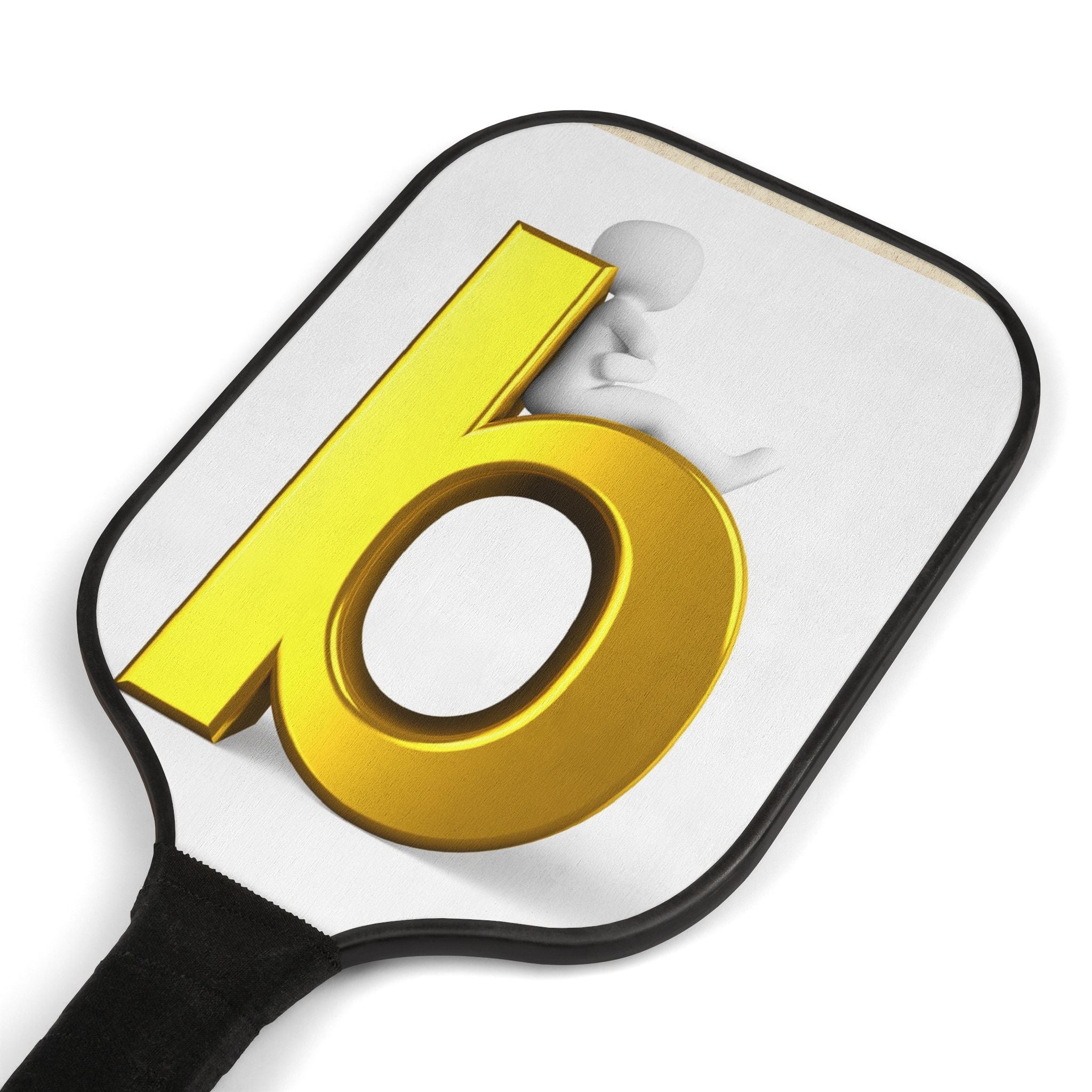 Yellow B Letter Pickleball Paddle Kit | Pickleball Kit, Balls