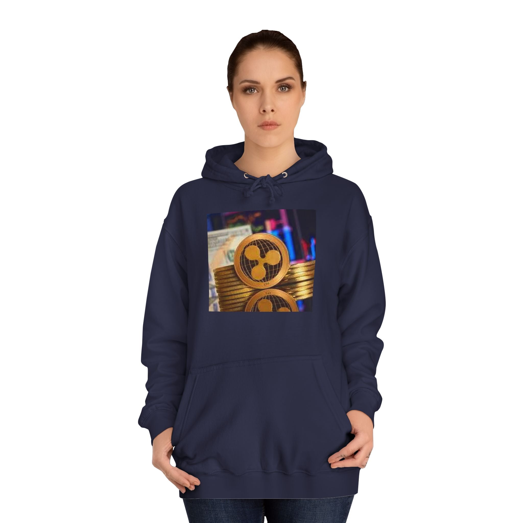 Ripple Cryptocurrency Hoodie | Ripple Coin Graphic, Crypto Stack, Blockchain Fashion