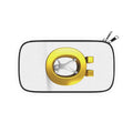 Gold Letter Ö with Cartoon Figure Passport Wallet | Travel Accessory