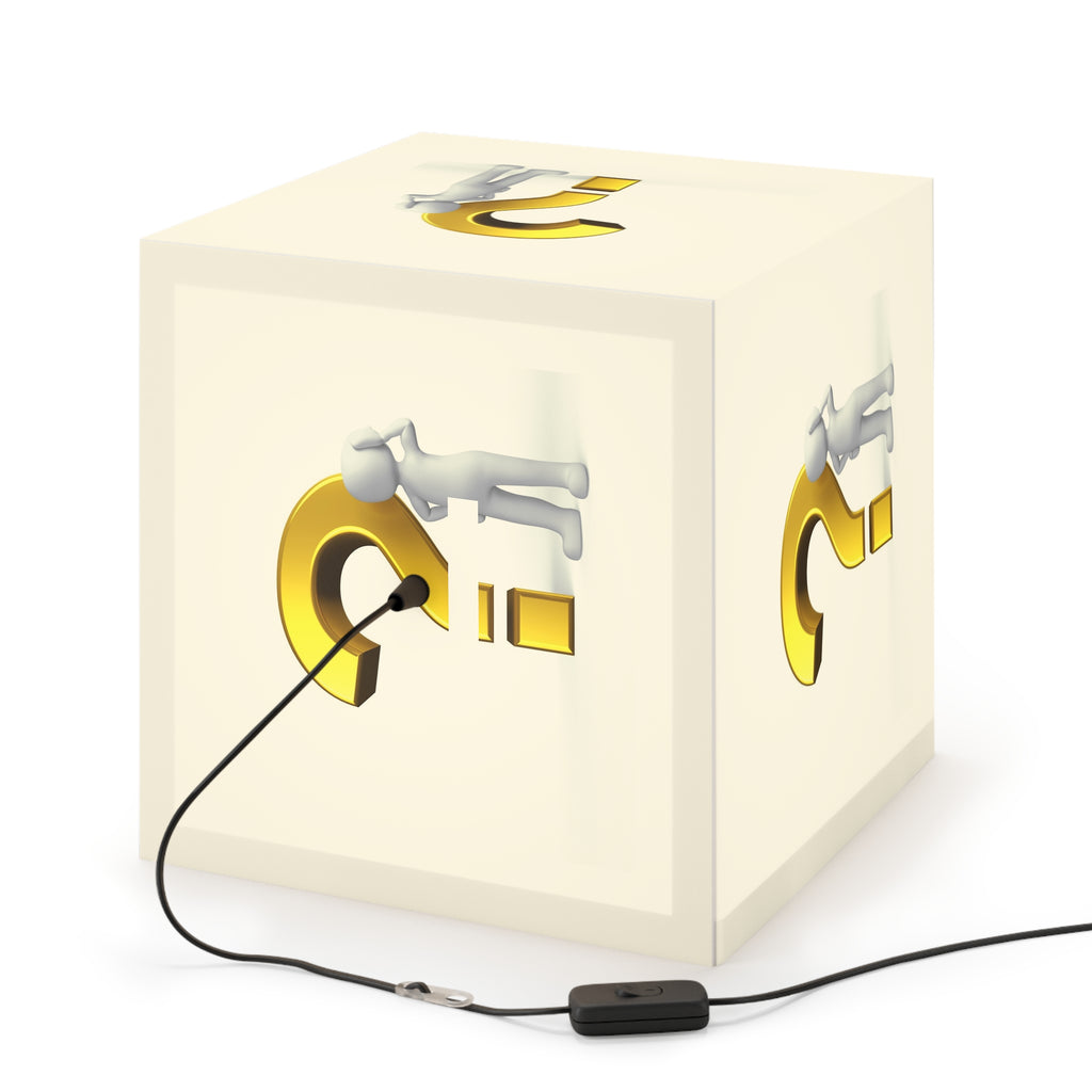 Question Mark Cube Lamp | Mystery Symbol Light Cube