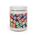 Colorful Wooden Alphabet Blocks Candle | Soy Candle Jar, 9oz