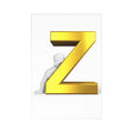 Letter Z Postcards (7 pcs)