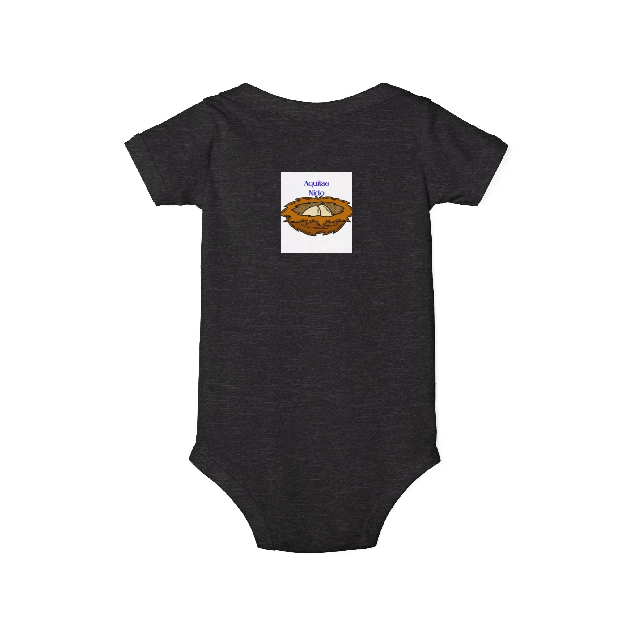 Baby Bird Nest Onesie | Infant One Piece with Nest Illustration