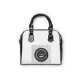 Solana Cryptocurrency Shoulder Handbag | Monochrome Photography Circle Logo