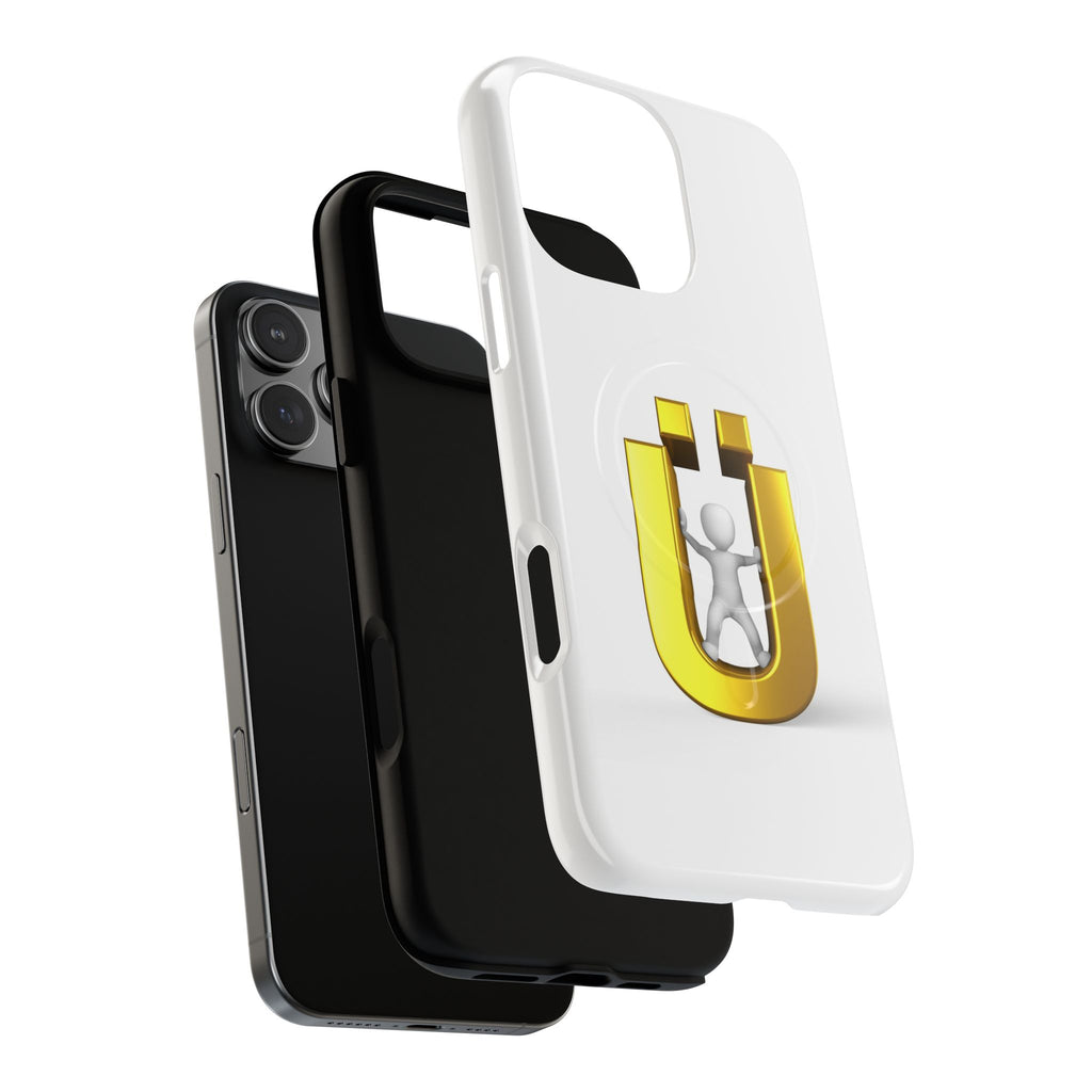 Gold Letter Ü Logo phone case | Tough Magnetic Case
