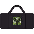 Sunlit Oak Tree Tripper Duffel Bag | Nature Tree Photo, Checkered Strap