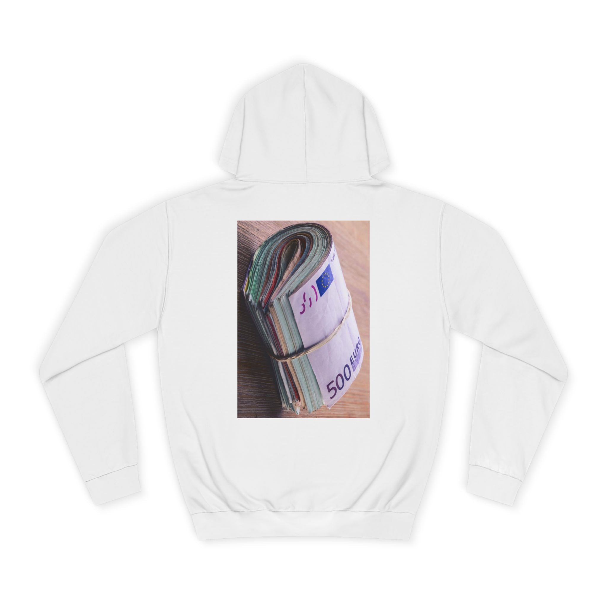 Rolled Currency Stack Hoodie | Money Print, Cash Bundle