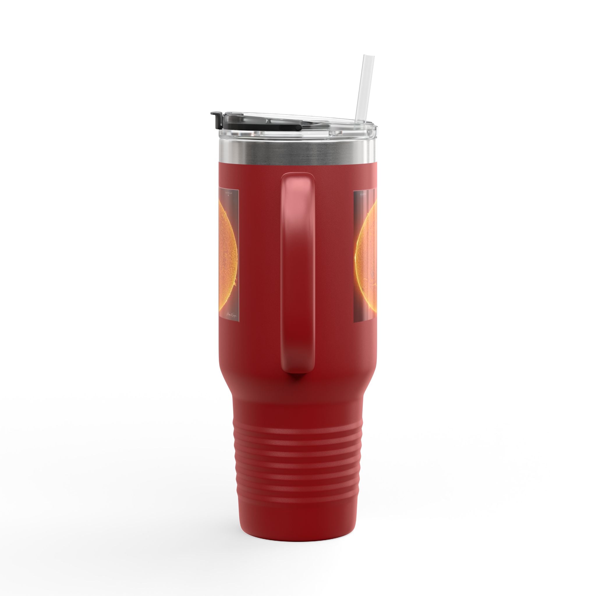 Sun Photo Travel Mug 40oz | Solar Disc Stainless Insulated Tumbler