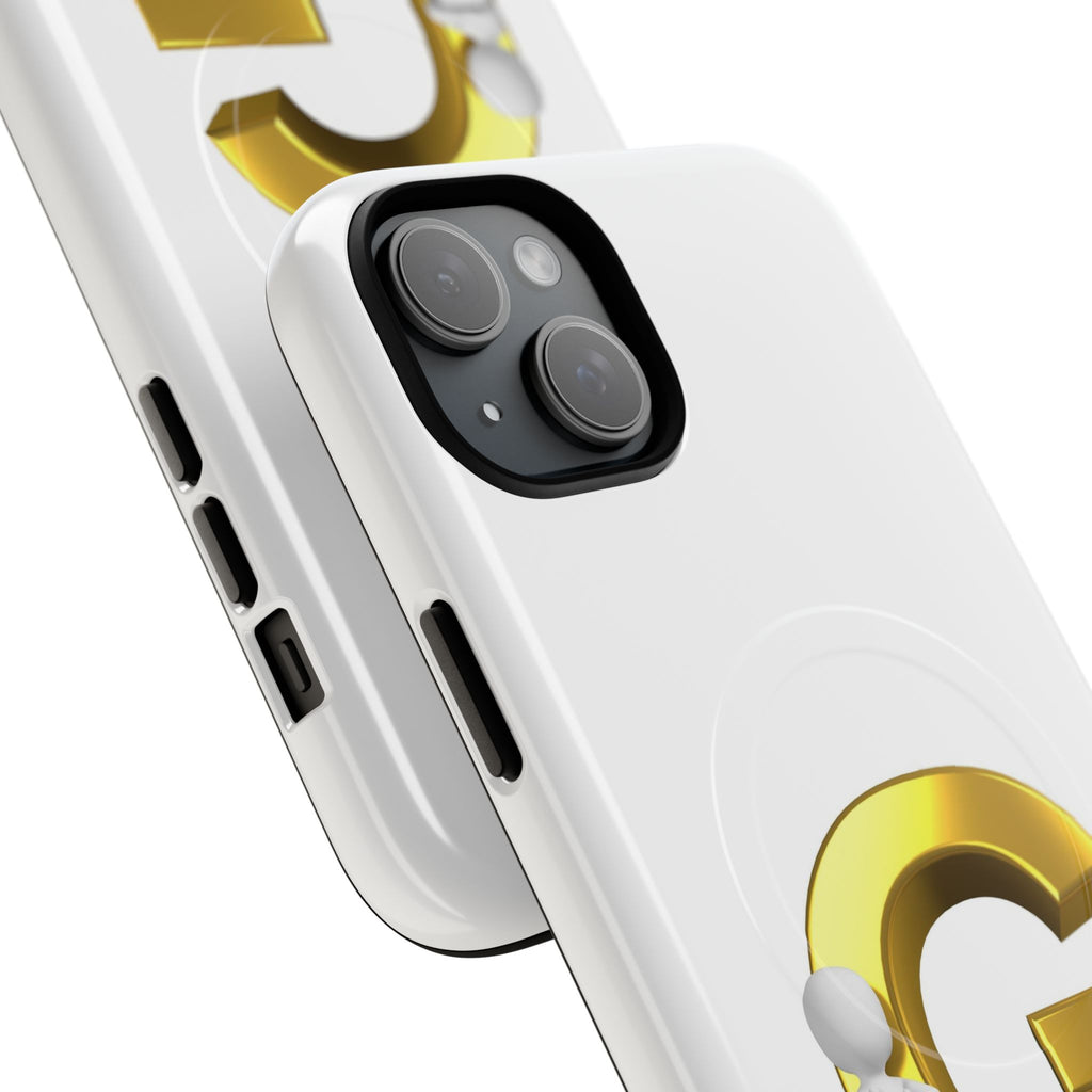 Gold Letter G Monogram Phone Case | Tough Magnetic Case