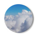 Blue Cloud Sky Ceramic Coaster | Cloudscape Drink Coaster