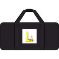 Yellow Letter L Logo Tripper Duffel Bag | Checker or Camo Strap Options