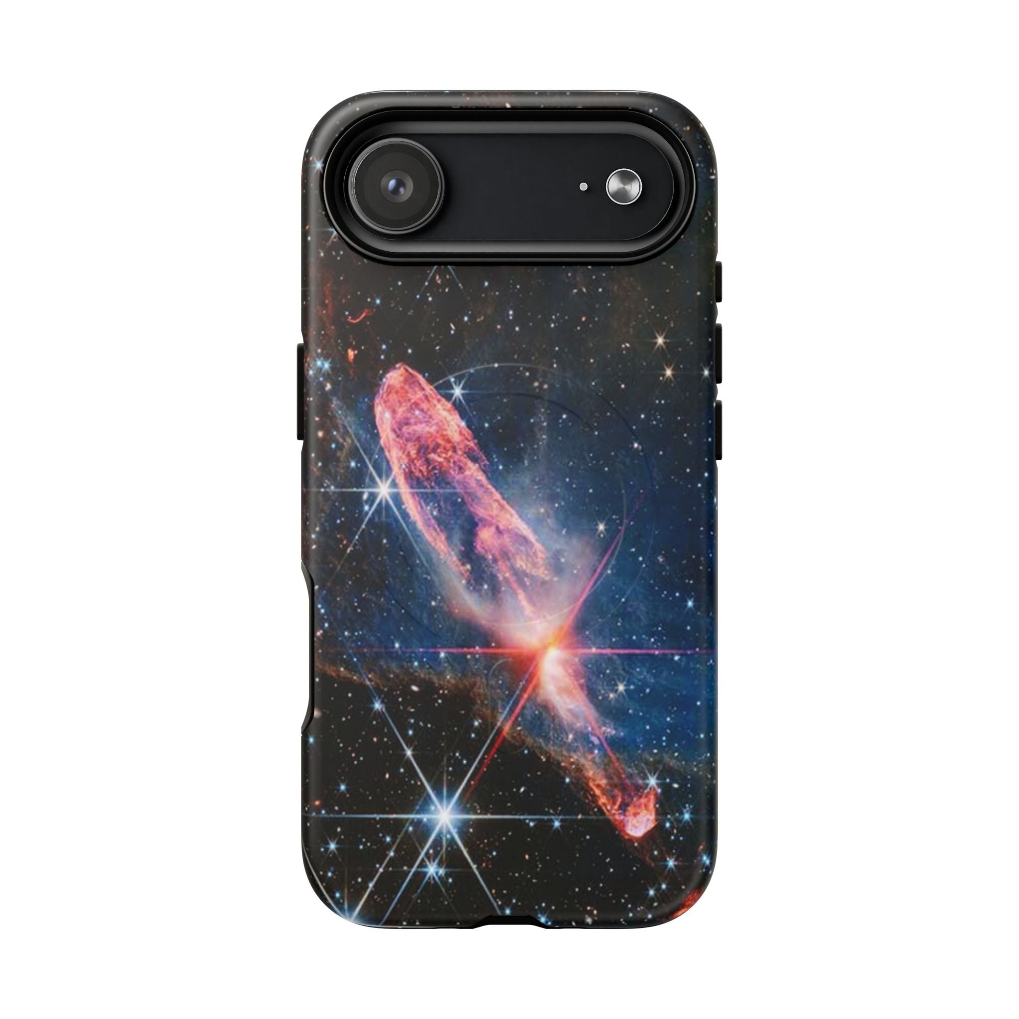 Coque de téléphone Nébuleuse Cosmique | Coque magnétique robuste, motif Galaxie spatiale