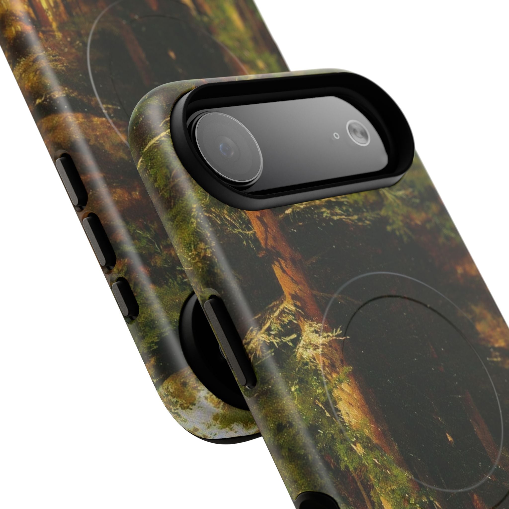Autumn Forest Path phone case | Magnetic Tough Case, fall landscape art