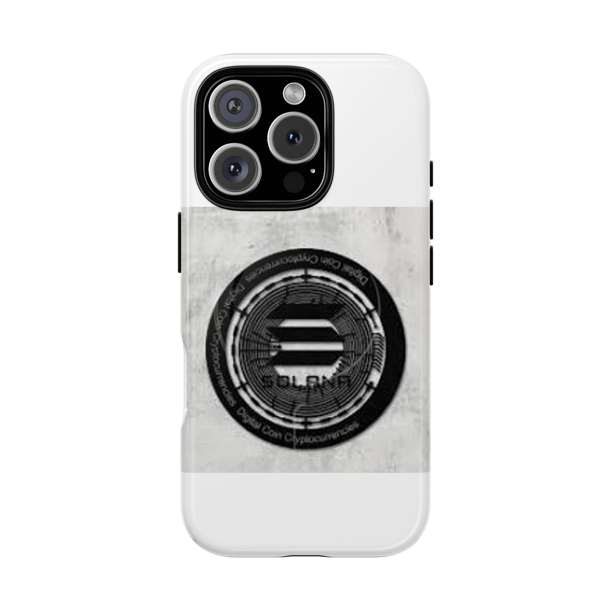 Coque de téléphone Solana Crypto Coin | Coque magnétique robuste