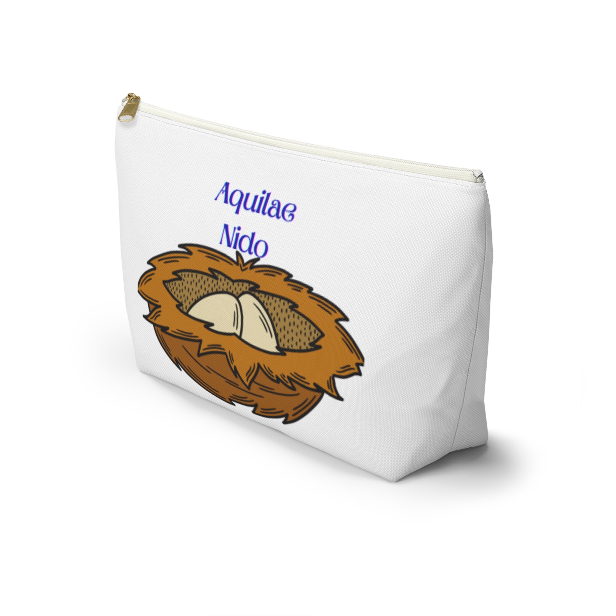 Aquilae Nido Nest Illustration Accessory Pouch