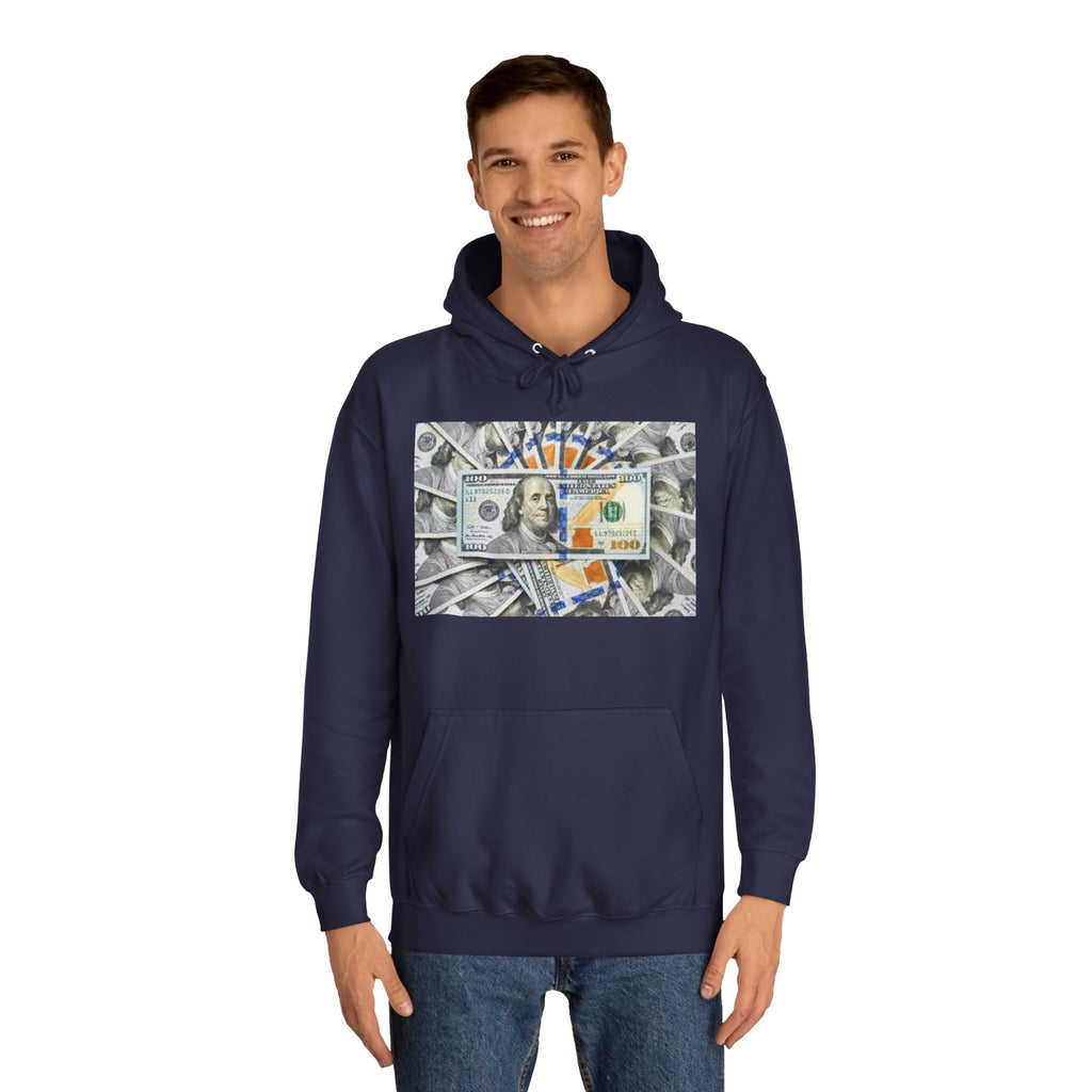Hundred Dollar Bill Hoodie | Money Graphic Sweatshirt