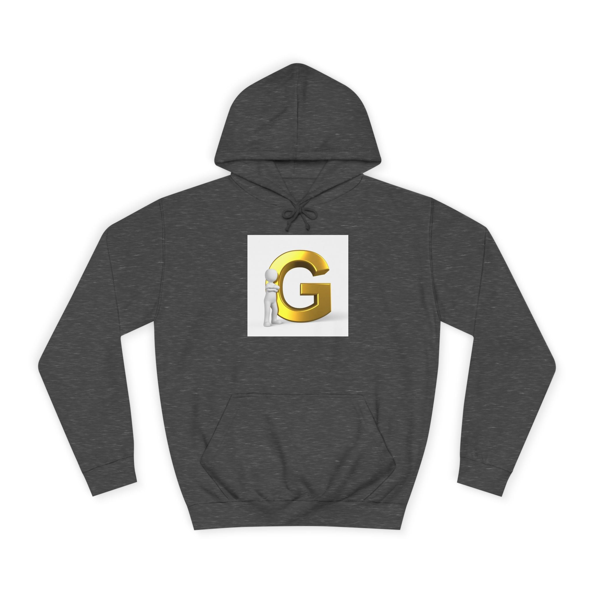 Gold Letter G Hoodie | Initial G Monogram sweatshirt