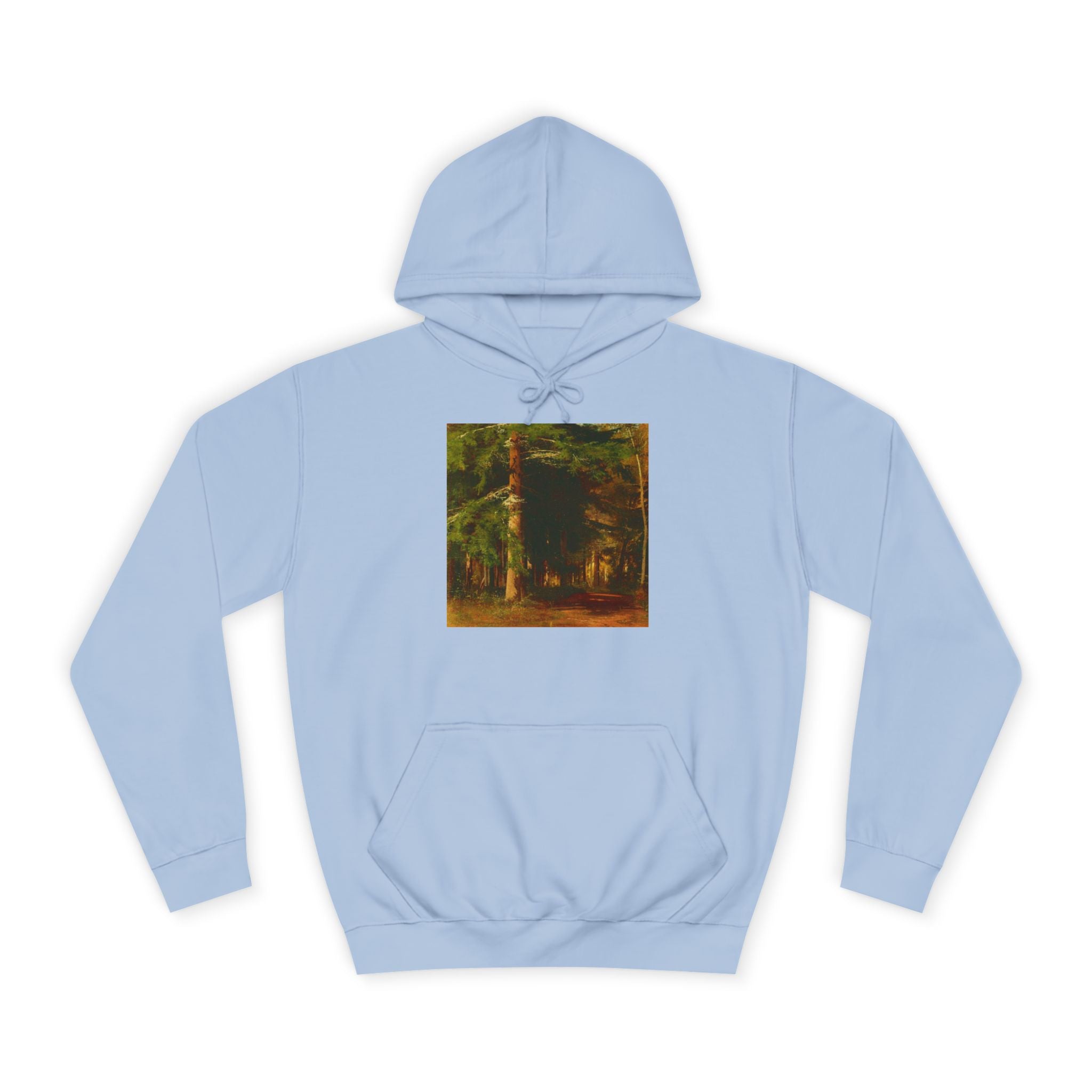 Sweat à capuche motif Forêt | Sweat-shirt vintage Arbres des bois