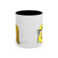 Gold Letter A Monogram Mug | Accent Coffee Mug 11oz 15oz