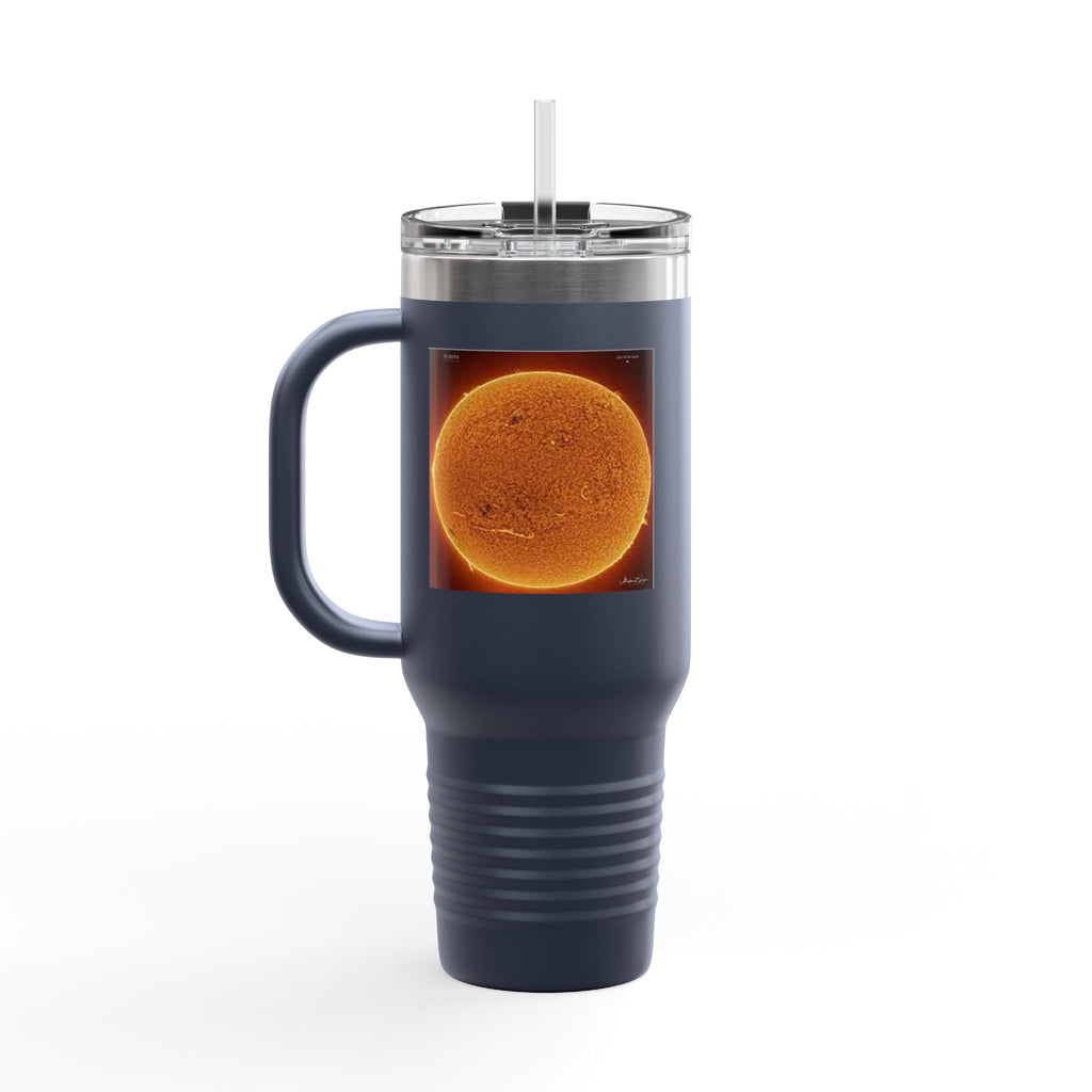 Sun Photo Travel Mug 40oz | Solar Disc Stainless Insulated Tumbler