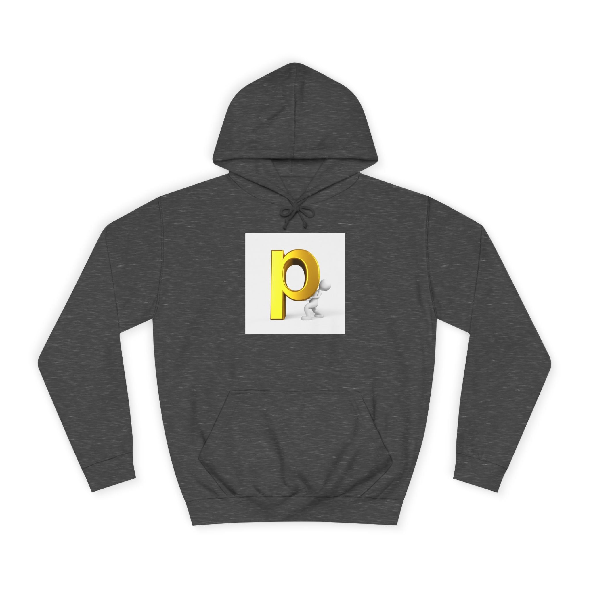 Sweat à capuche lettre P 3D | Pull Monogramme initiale P