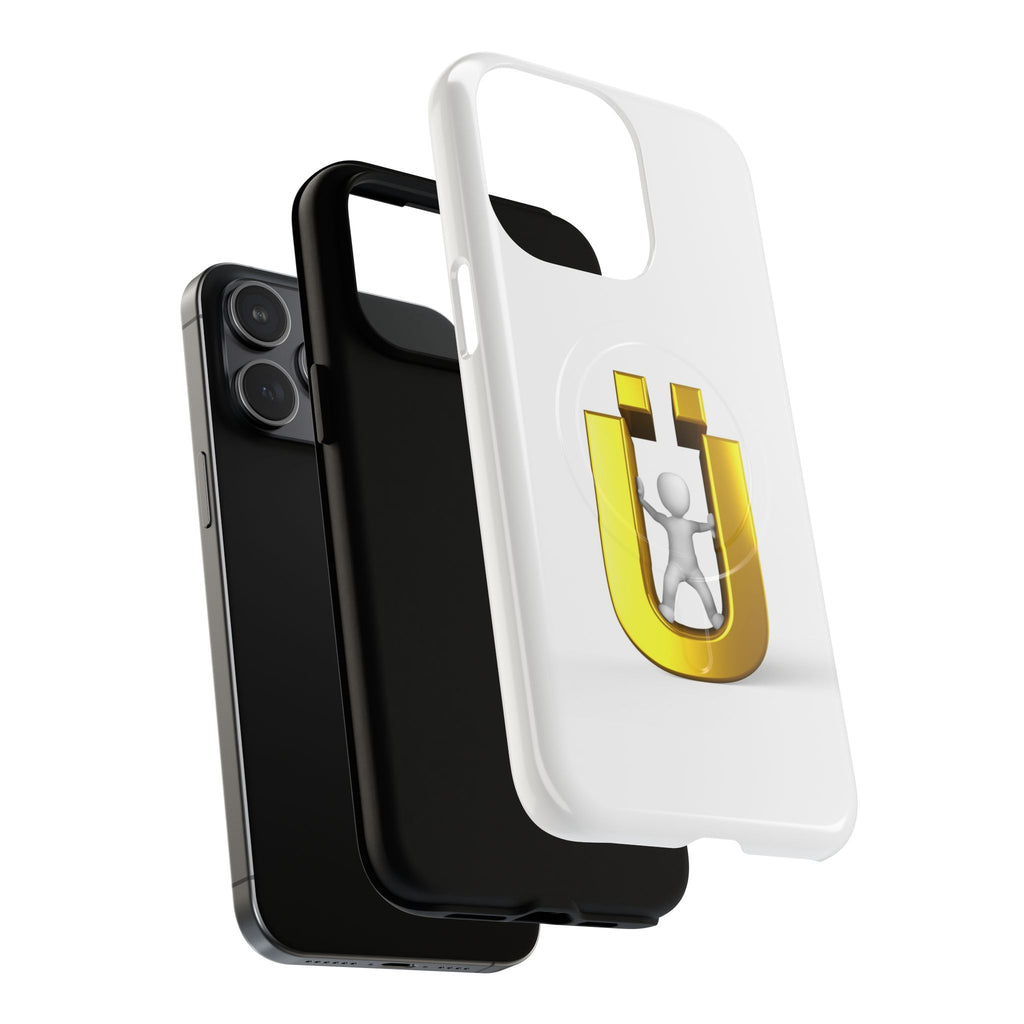 Gold Letter Ü Logo phone case | Tough Magnetic Case