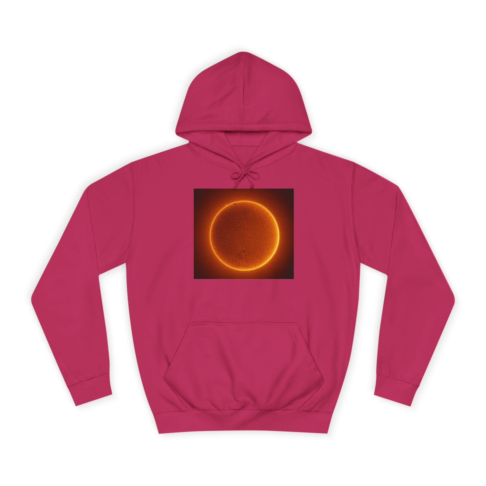 Sweat à capuche Anneau Solaire Enflammé | Graphique Éclipse Solaire, Sweat Astronomie Spatiale