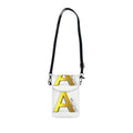 Gold Letter A Initial Small Cell Phone Wallet | Monogram Phone Crossbody