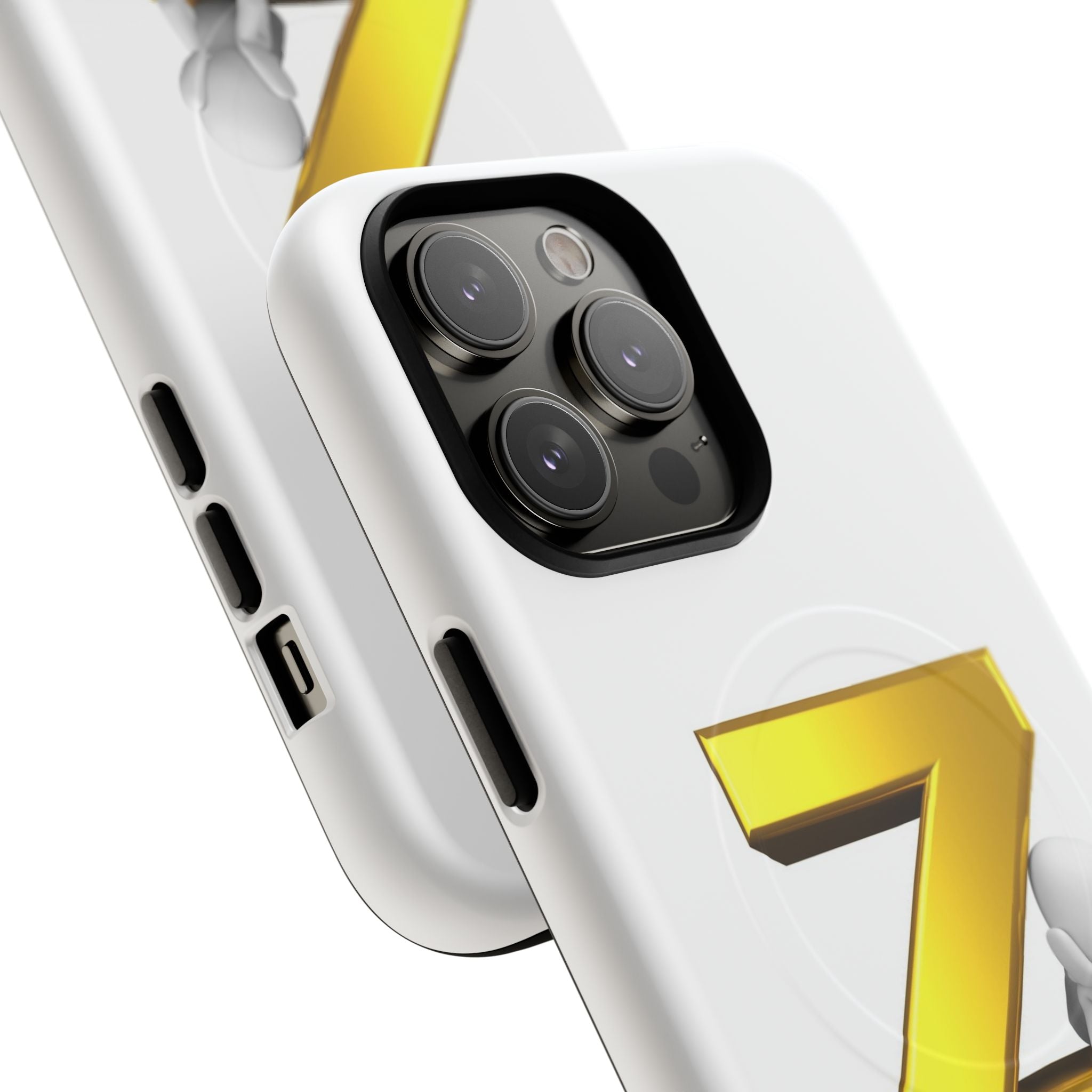 Gold 3D Letter Z Phone Case | Tough Magnetic Case, Monogram Initial