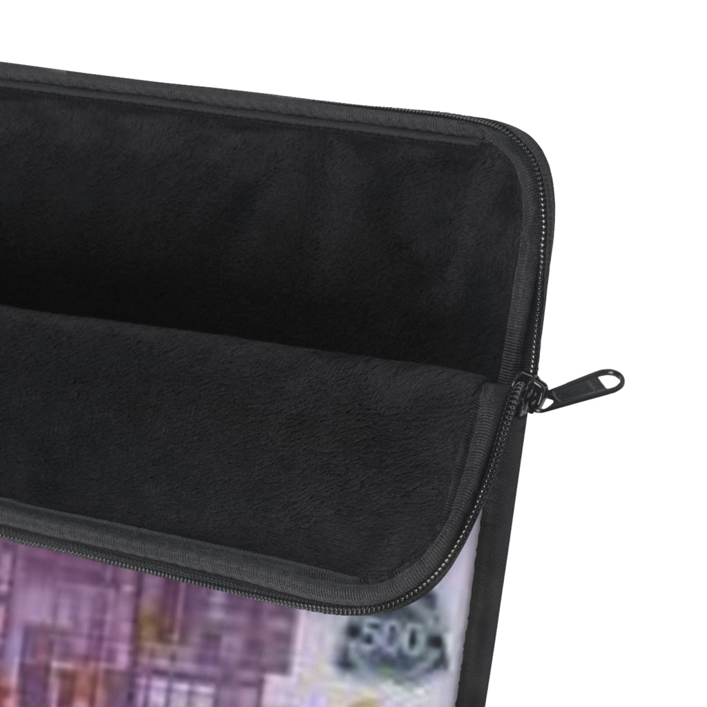 500 Euro Banknote Laptop Sleeve | Currency Money Print Sleeve