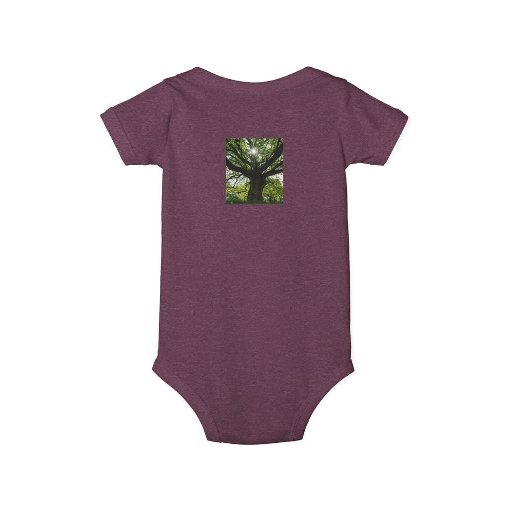 Majestic Oak Tree Infant Onesie | Tree Photo Baby Bodysuit