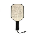 Alphabet Pattern Pickleball Paddle | Pickleball Kit