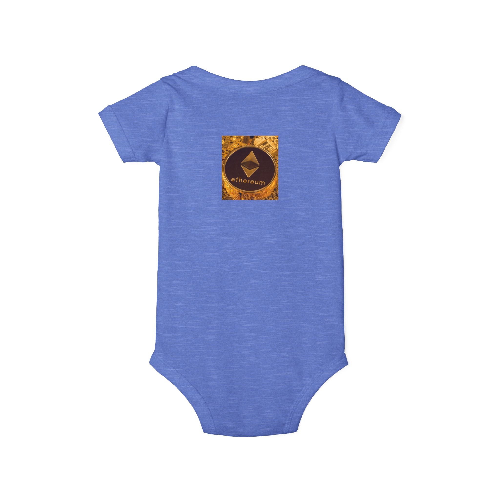 Ethereum Logo Infant Onesie | Crypto Baby Bodysuit
