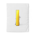 Gold Letter i Minimalist Duvet Cover | Cotton Duvet Cover