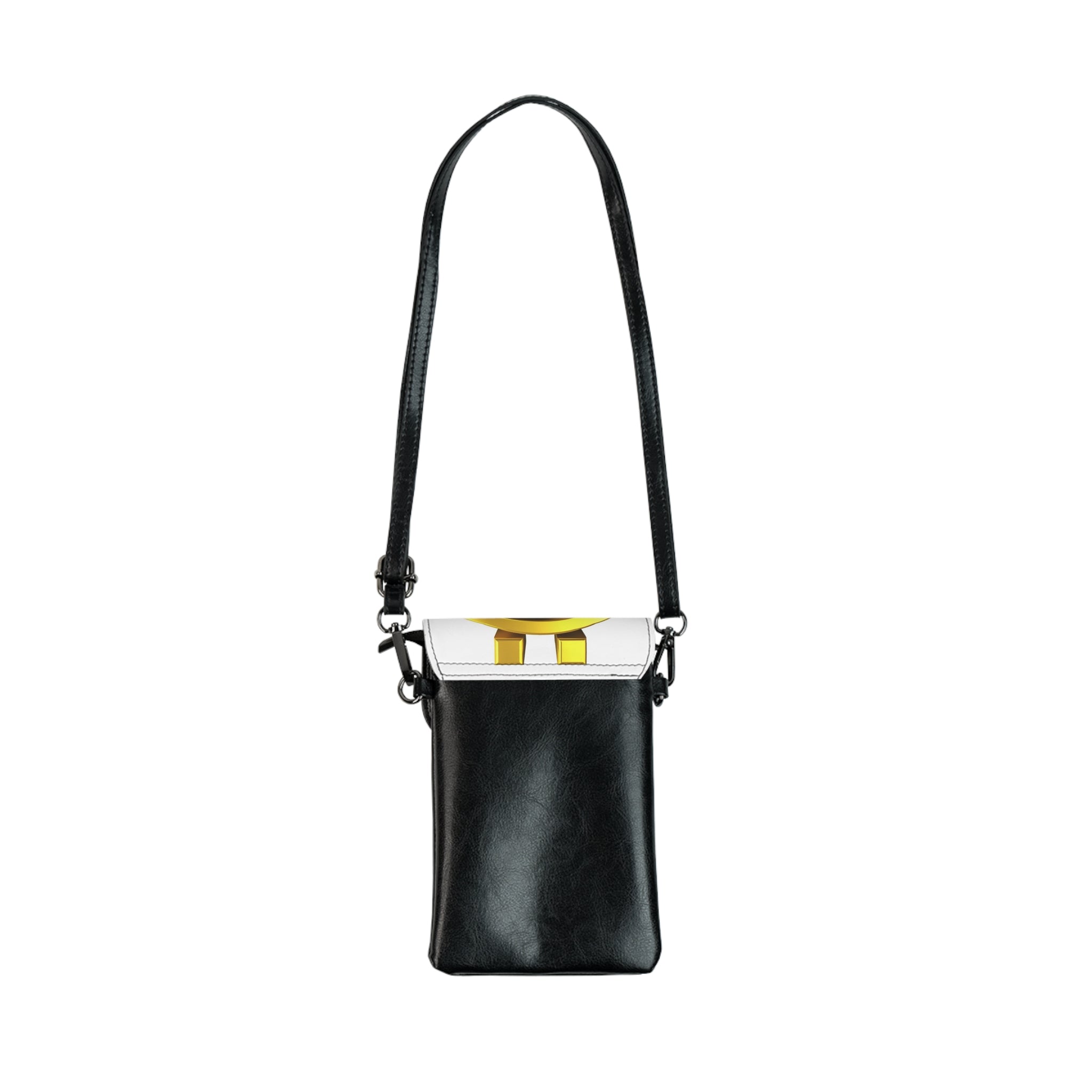 Gold letter Ö Graphic Small Cell Phone Wallet | Crossbody Phone Pouch