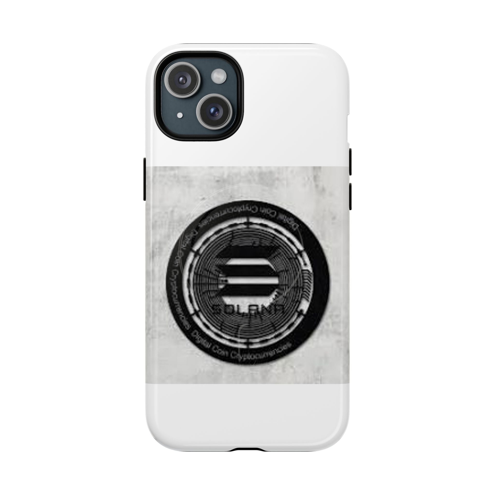 Coque de téléphone Solana Crypto Coin | Coque magnétique robuste
